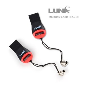 Micro SD카드 리더기 마이크로 USB 2.0 메모리카드, 블랙, 1개