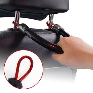 택시 운전석 조수석 헤드레스트 손잡이 승객 손잡이, 혼합색상, 1개