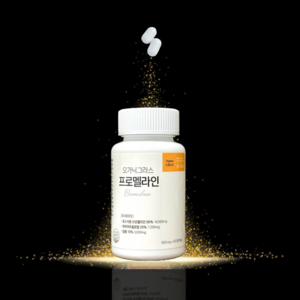 오가닉그라스 브로 멜라인 파인애플 효소 프로멜라인 600mg, 1세트, 60정