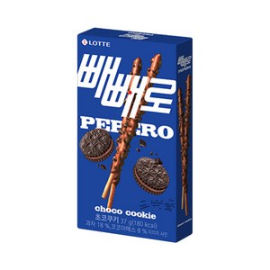 롯데 빼빼로 초코쿠키 37g, 10개