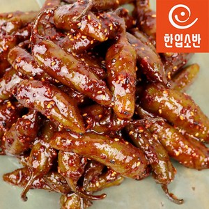 한입소반 고추(청양/아삭이/할라피뇨)장아찌 500g 할라피뇨고추장아찌무침, 1개