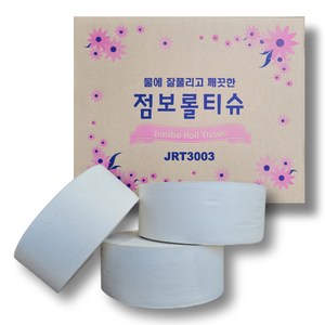 이안컴퍼니 물에잘녹는 점보롤화장지 2겹 140m, 1개, 16롤