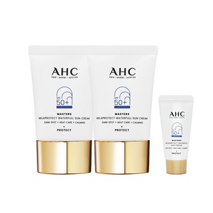 AHC 마스터즈 워터풀 선크림 40ml x2 + 7ml 박세리선크림미백주름개선, 1개