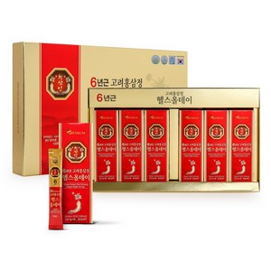 {Gibogam} 6년근 고려홍삼정 헬스올데이 60포, 600ml, 1개