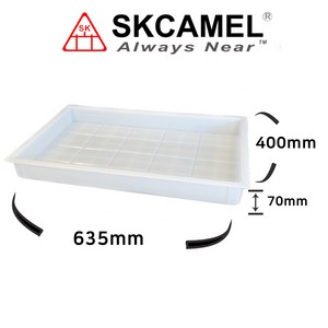 SKCAMEL 두부박스 묵박스 어묵 가래떡 플라스틱 농수산물 식품상자, 1개