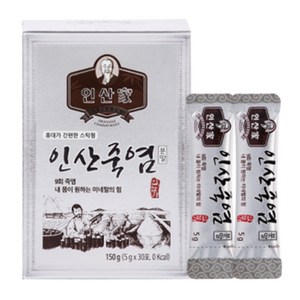 인산가 9회 죽염 분말 스틱형 오리지날 인산 죽염, 5g, 30개