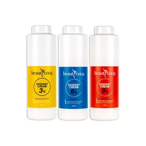 뷰티코코 산화제 3프로 6프로 9프로 옥시던트 크림 1000ml, 9프로 산화제, 1개, 1L