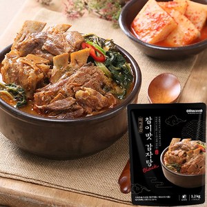 참이맛 감자탕 블랙, 1.2kg, 2개