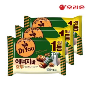 오리온 에너지바미니호두M (200g) x 3개, 200g