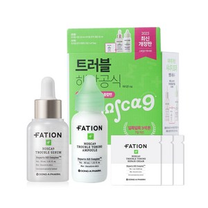 노스카나인 트러블 흔적 앰플 기획 세트(앰플30ml+세럼30ml), 1개