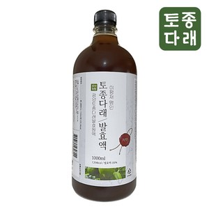 다래청 토종 다래 발효 원액 국산 3년숙성 토종다래 액기스, 1L, 1개