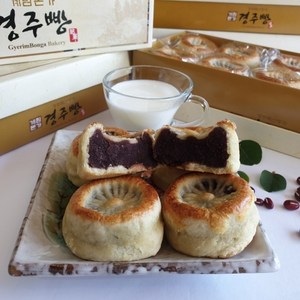 계림본가 경주빵 토박이전수자 만주 팥앙금, 40g, 30개