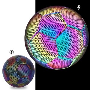 영결무람 야광 반사 축구공, NEW 레인보우