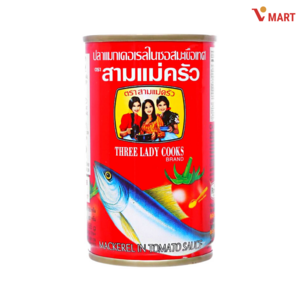 THREE LADY COOKS 마케럴 인 토마토소스 CA HOP 3 CO GAI 155g*2ea, 155g, 2개