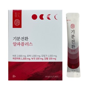 생활약속 기분전환 알파플러스, 110g, 5개