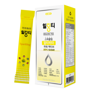 닥터스원 힐링티 스파클링 멀티비타 파워 액티브 ZERO SUGAR 10p, 100g, 3개