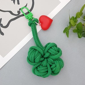 양말목공예 네잎클로버 키링 만들기 DIY 세트 업사이클링 스승의날 선물 CA 시간 교재