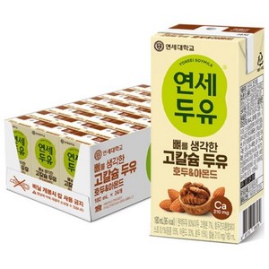 연세두유 뼈를 생각한 고칼슘 호두 앤 아몬드, 180ml, 72개