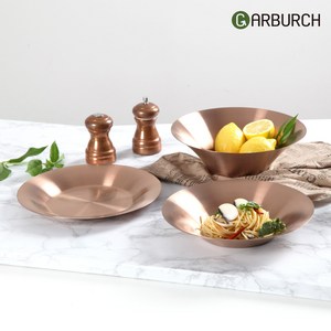 루시아 316 스텐 3P 세트 파티그릇 샐러드 파스타 브런치 크리스마스 선물, 1세트, 서클, 루시아 샴페인