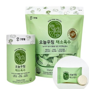 그램웰 오늘우림 채소육수 한알, 1개, 400g