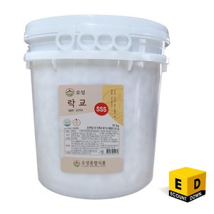 [오성식품] 락교(3s) 15kg 제스타, 1개