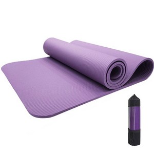 뮤젠 요가매트 10mm + 전용가방, 바이올렛, 1개