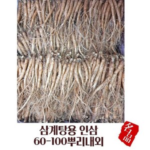 삼계탕용 갈비탕용 작은 실삼계 무료세척 실속형 100뿌리이상, 잔삼계500g(65-100뿌리), (세척해주세요O), 1개