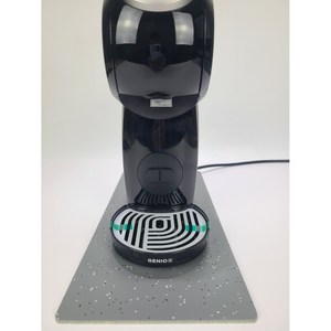 커피머신받침 진동방지매트 에스프레소머신 받침 깔개 독일 모티프매트, 소형) 가로 16cm X 세로 35cm, NO.5 다크그레이, 1개