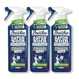 브리오신 블랙솝 사봉 느와르 다목적세정제, 3개
