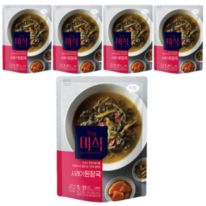 더미식 시래기 된장국, 350g, 5개