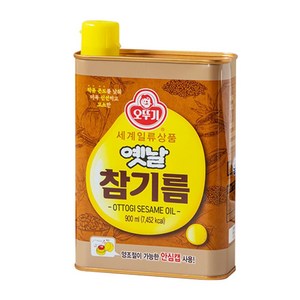 오뚜기 옛날 참기름, 900ml, 2개