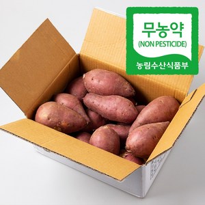 영암 세척 김의준 꿀고구마 베니하루카 무농약, 1박스, 5kg(한입)60g이하