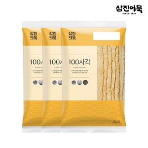 [삼진어묵] 100사각 1봉 320g (10개입) x3개, 3개
