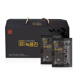 한국삼 프리미엄 데일리 녹용진 (50ml x 30포), 30개, 50ml
