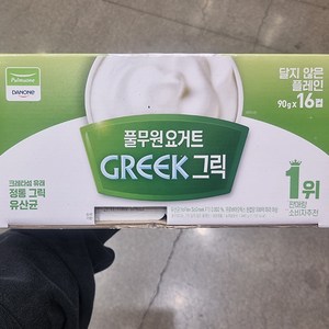 코스트코 풀무원 다논 그릭 요거트, 90g, 16개