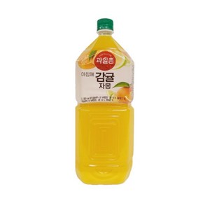 해태 과일촌 아침에 감귤자몽, 2개, 2L