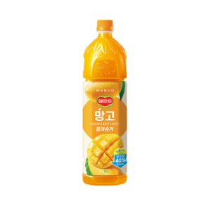 델몬트 망고 로어슈거 1.5Lx6펫, 6개, 1.5L