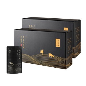 (압도적 고함량) 천담온 본 홍삼 담은 흑염소진액 엑기스 흙염소즙 38.9%, 90ml, 60개