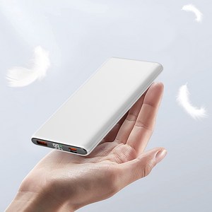 휴대용 PD 22.5W QC3.0 고속충전 보조배터리 PD30W 10000mAh, PD30W - 화이트, 화이트