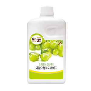 아임요 청포도 에이드 1.5L x 2개 묶음