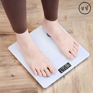 [오늘출발] 살핌 체지방 측정 체중계 정확한 12가지 체성분 1초 측정, 1개