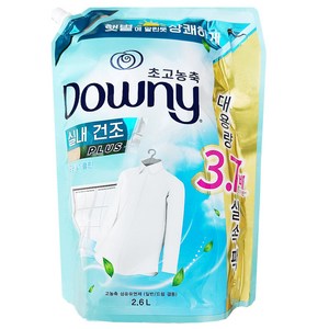 다우니 엑스퍼트 실내건조 섬유유연제 리필, 2.6L, 1개