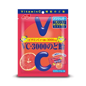 노벨 VC-3000 논슈거 목캔디 핑크 자몽 사탕 (90g) 1개, 90g