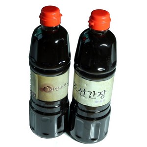 5년 숙성 전통방식 자연숙성 조선 참옻 간장, 3개, 900ml