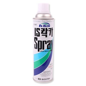 일신 락카 스프레이 페인트 420ml, 연청, 1개