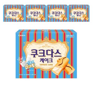 쿠크다스 케이크, 154g, 5개