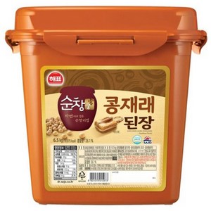 순창궁 콩재래된장, 6.5kg, 1개