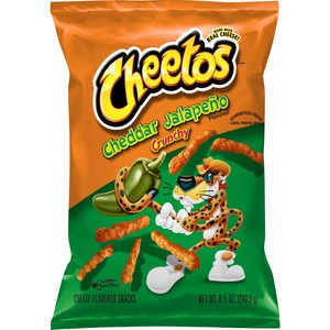 [당일배송] 미국 Cheetos Cunchy Chedda Jalapeno 치토스 크런치 체다 할라피뇨 8.5oz(240.9g), 204.9g, 1개