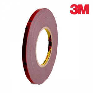 3M 자동차 내장 외장 아크릴 폼 양면테이프 회색 8mm x 11M, 1개