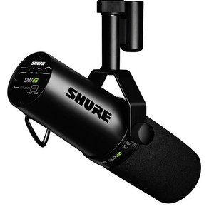 SHURE SM7 dB 슈어 다이나믹 마이크 팟캐스트 녹음용 인터넷방송 유튜브 마이크 [SM7B 후속모델]